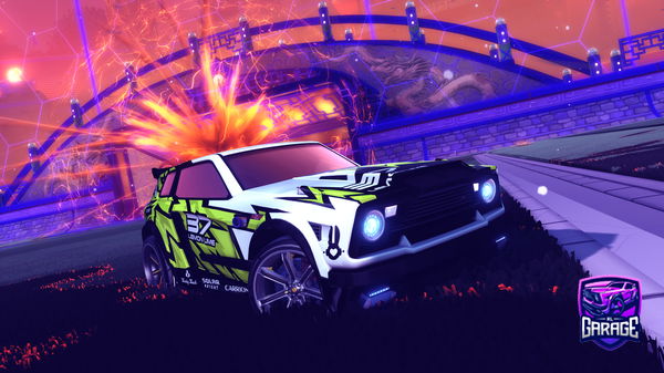 A Rocket League car design from bugrakopkop