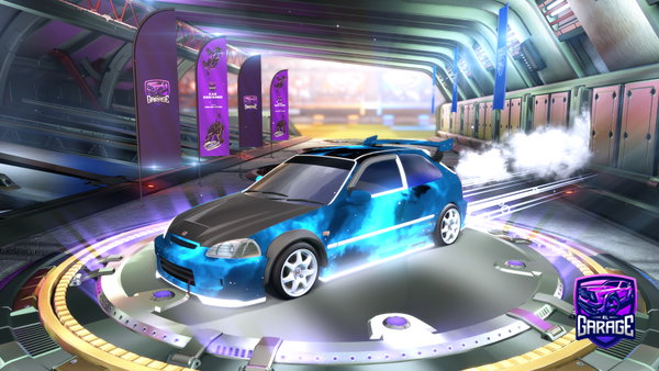 A Rocket League car design from Devoumofficial