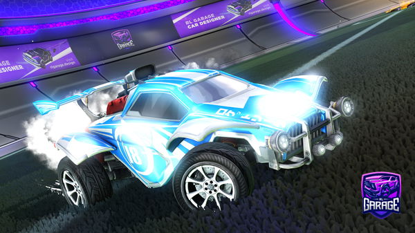 A Rocket League car design from Mysthicsonic