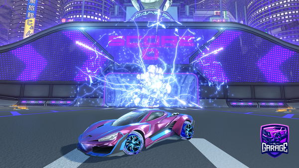 A Rocket League car design from McMoceXVII