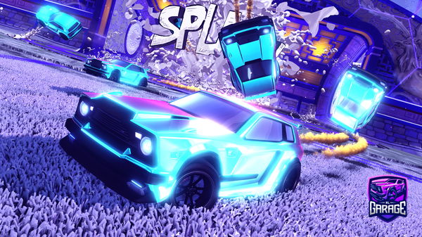 A Rocket League car design from Bielxz_fx