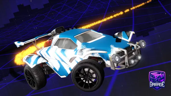 A Rocket League car design from MystifyOS