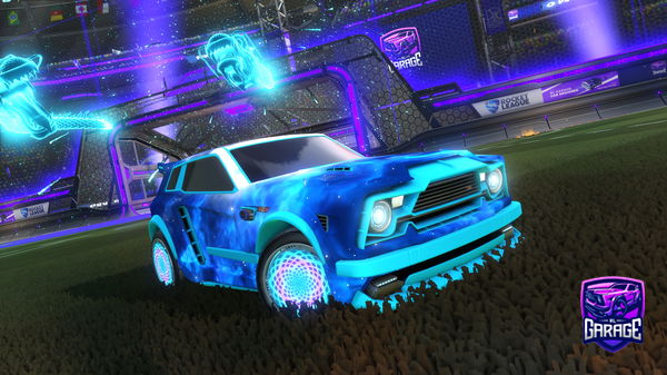 A Rocket League car design from zenix_fire74