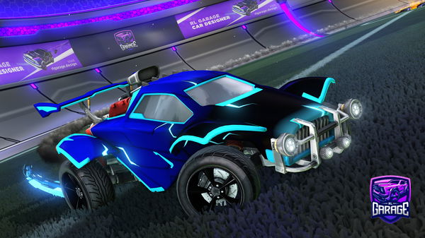 A Rocket League car design from AyTeVe