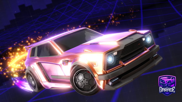 A Rocket League car design from Coffnx