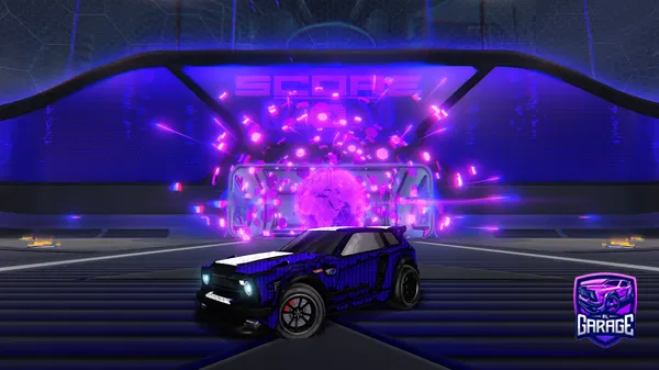 A Rocket League car design from kinneko189