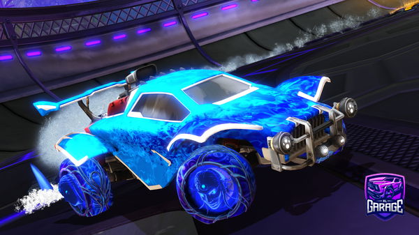 A Rocket League car design from DuLibardi