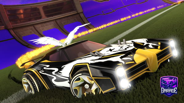 A Rocket League car design from TOASTYOIL