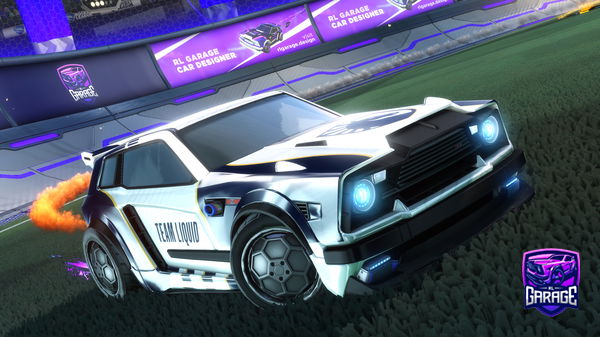 A Rocket League car design from Sytekd