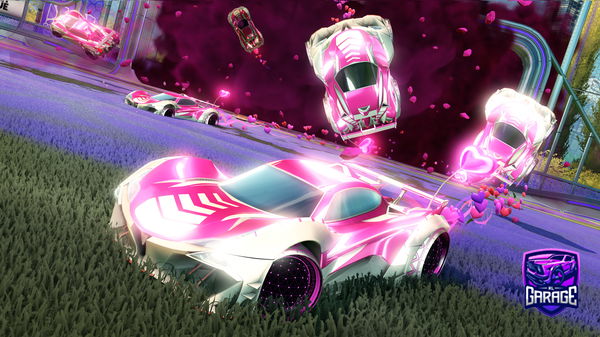 A Rocket League car design from R280