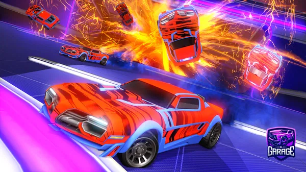 A Rocket League car design from VincillaPepsi