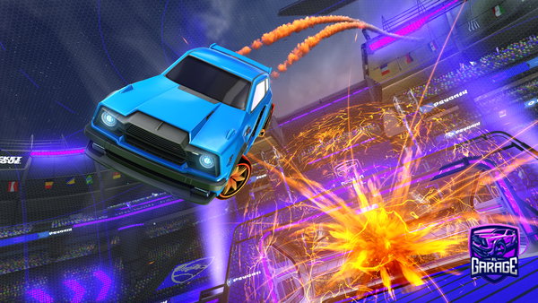 A Rocket League car design from BeastCoast