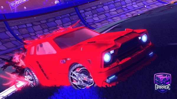A Rocket League car design from BurningRocket07