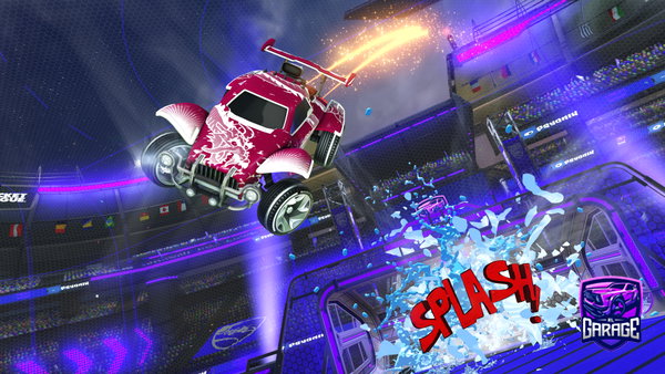 A Rocket League car design from Dudedimcooldude