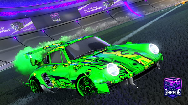 A Rocket League car design from KillerMo
