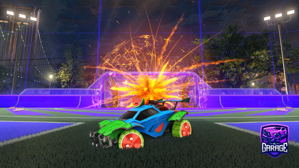 A Rocket League car design from Syracall
