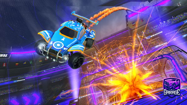 A Rocket League car design from yoboy12345