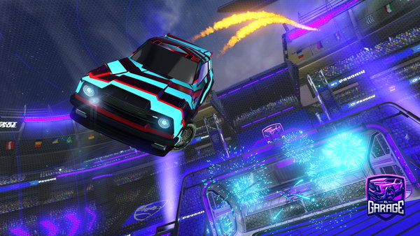 A Rocket League car design from xNiney
