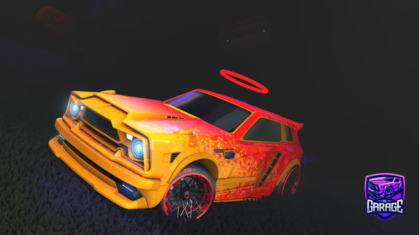 A Rocket League car design from God_XoX