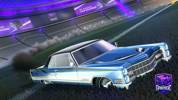 A Rocket League car design from Poweredplayer