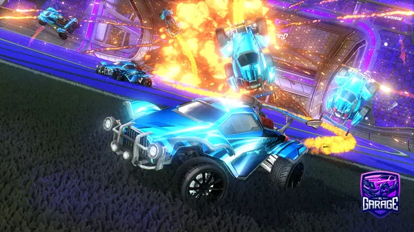 A Rocket League car design from Mimihime