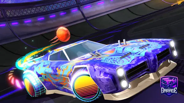 A Rocket League car design from SuperMommy