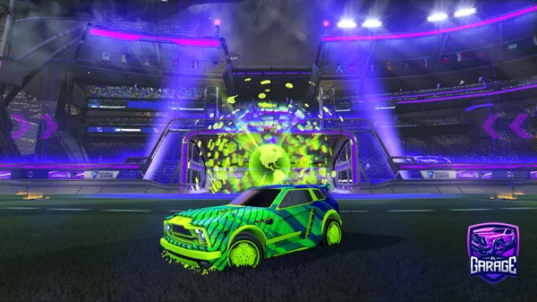 A Rocket League car design from SILVER_ELX