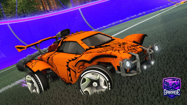 A Rocket League car design from Youtube_Chrymix