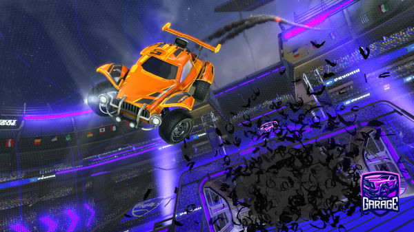 A Rocket League car design from frogfhjdihvme