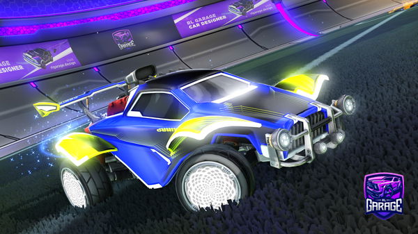 A Rocket League car design from MystifyOS