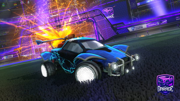 A Rocket League car design from Rl_pizzatrading