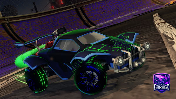 A Rocket League car design from TTV_someone_scores_goals