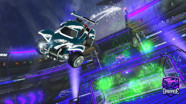 A Rocket League car design from PandaPaws22146