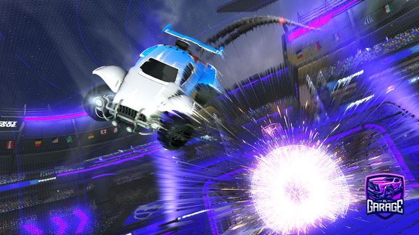 A Rocket League car design from thundykiller