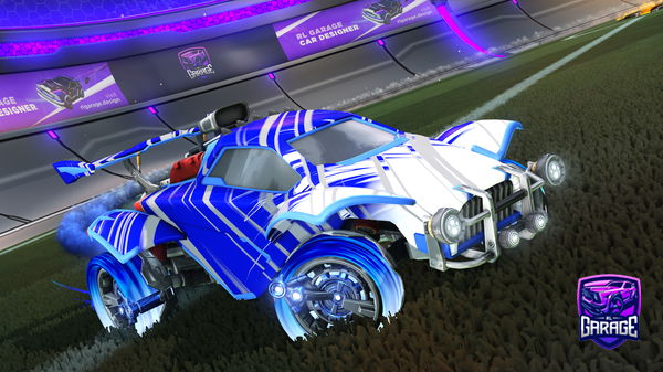 A Rocket League car design from umokitzme