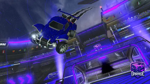 A Rocket League car design from Darfvadr123