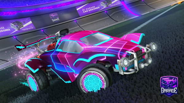 A Rocket League car design from TheBestyyy
