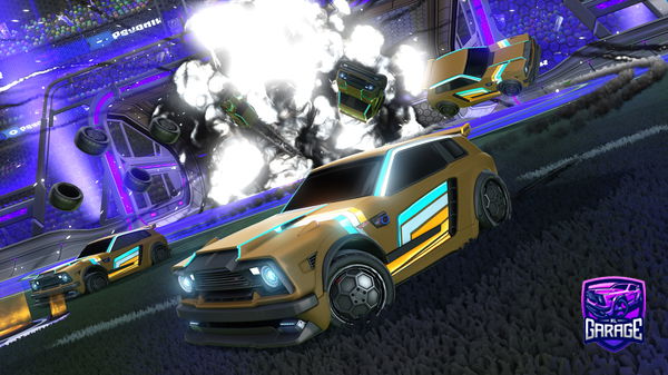 A Rocket League car design from BAaijLANCE