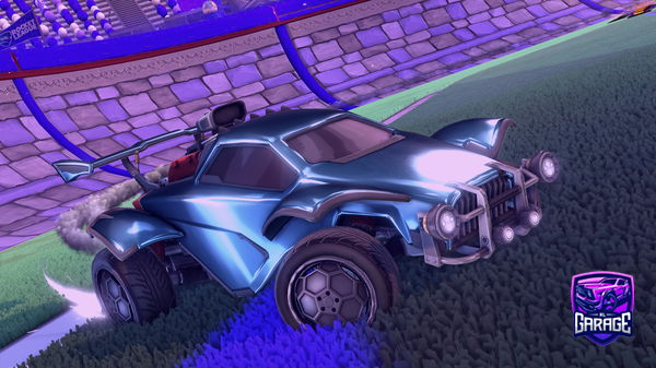 A Rocket League car design from TTV_Msspeedy57