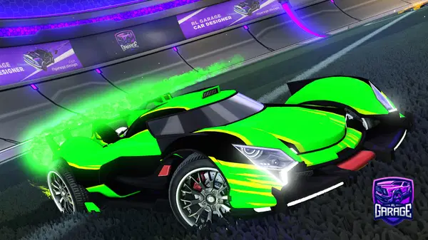 A Rocket League car design from Bagel7026