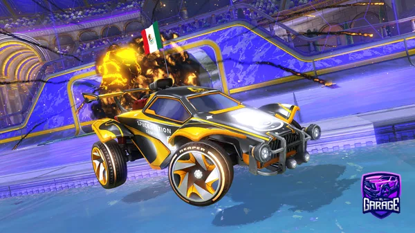 A Rocket League car design from eLGoofy_MX