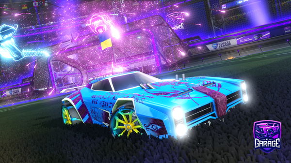 A Rocket League car design from findus_on_youtube