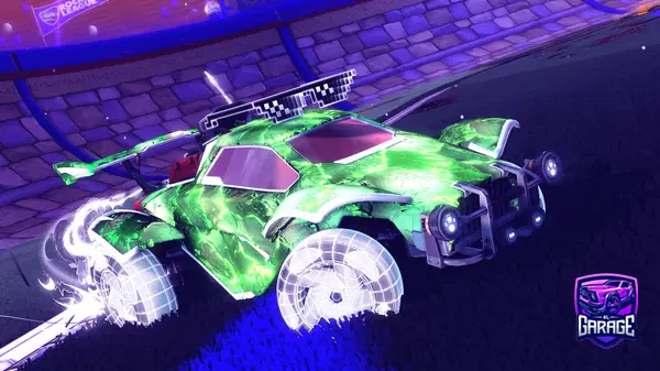 A Rocket League car design from iQuzii