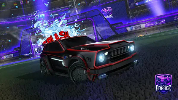 A Rocket League car design from EvillHawk321