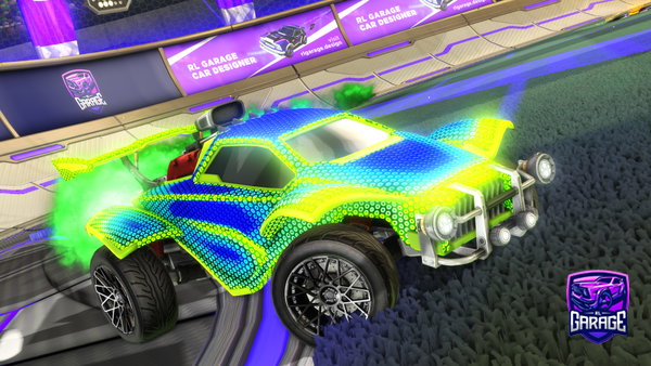 A Rocket League car design from sscdtho