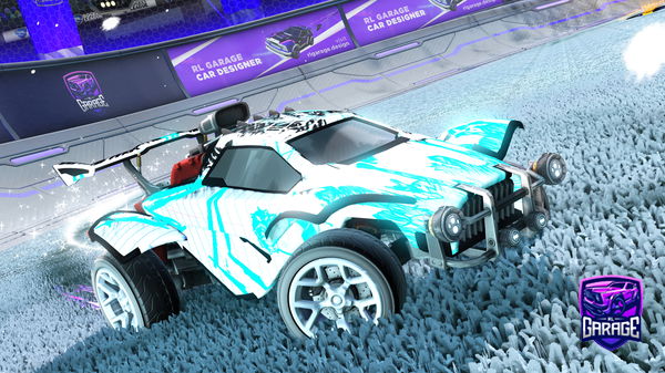 A Rocket League car design from cxkk