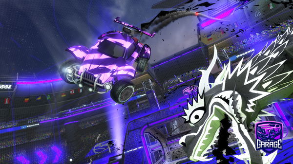 A Rocket League car design from Not_Miles