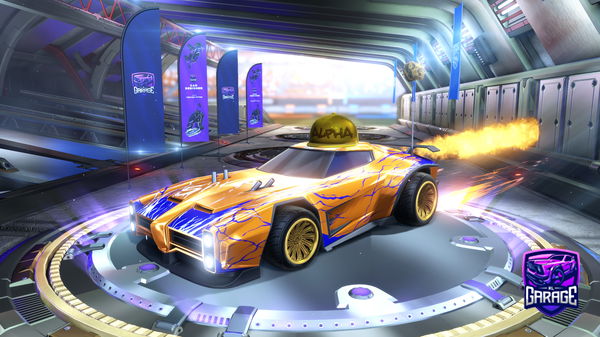 A Rocket League car design from RlChrisx