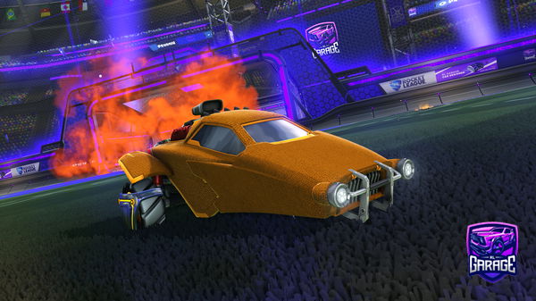 A Rocket League car design from Xbox_ID_mcnaosstyle76