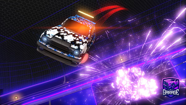 A Rocket League car design from TheHiddenAd